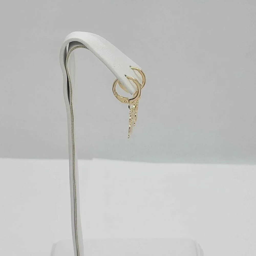 Brand NEW Brazilian 18k Gold Filled Owl Earrings